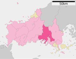 Location of Shūnan