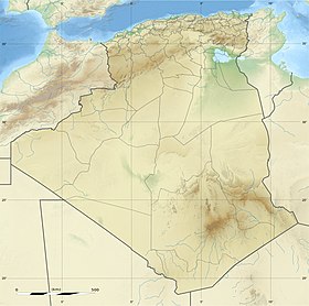 voir sur la carte d’Algérie