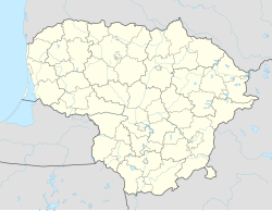 Merkinė is located in Lithuania