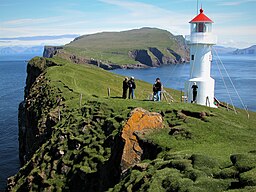 Mykines set fra Mykineshólmur