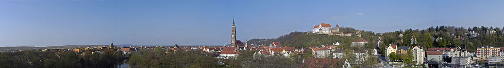 Panorama over Landshut