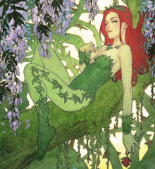 Poison Ivy on the variant cover of Batman (vol. 3) #26 (September 2017). Art by Joshua Middleton.