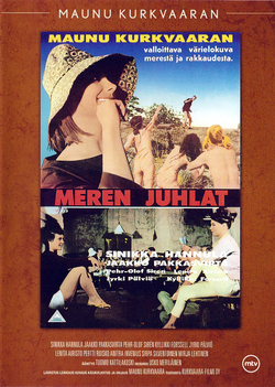 Meren juhlien DVD-julkaisun kansi. Yläkuvassa etualalla Sini (Sinikka Hannula).