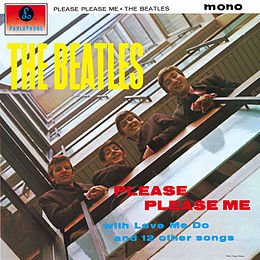 Studioalbumin Please Please Me kansikuva