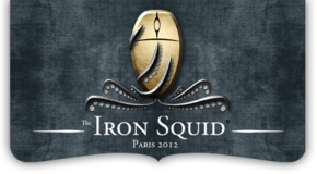 Le logo de l'Iron Squid représente une souris informatique entourée de tentacules.