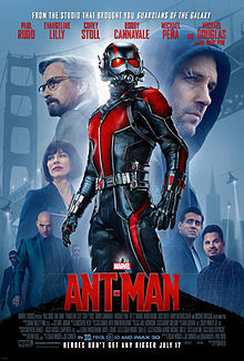 Poster tayangan pawagam filem Ant-Man