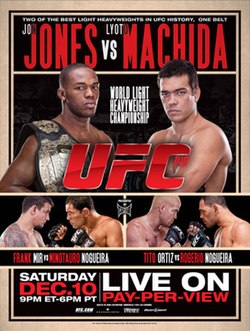 Постер UFC 140: Джонс - Мачида