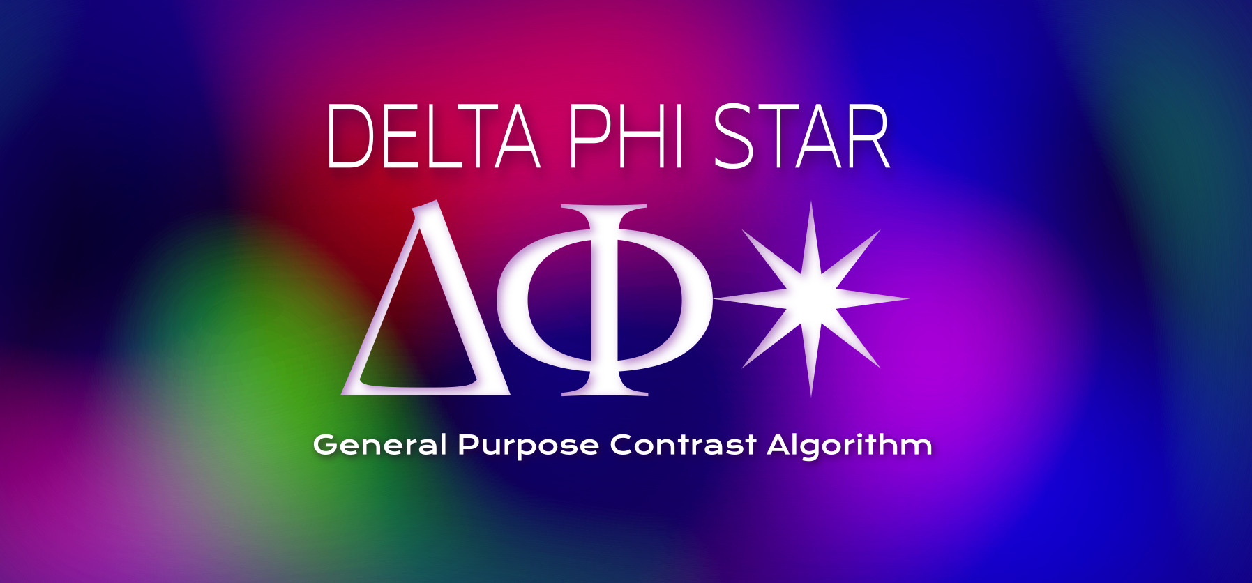 delta phi star logo general purpose contrast algorithm