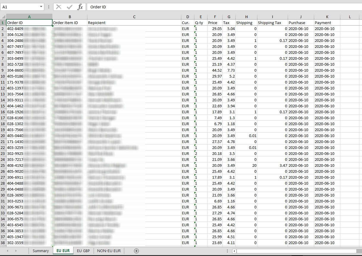 Report Datasheet Sample