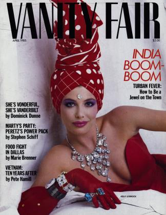 April 1985 | Vanity Fair