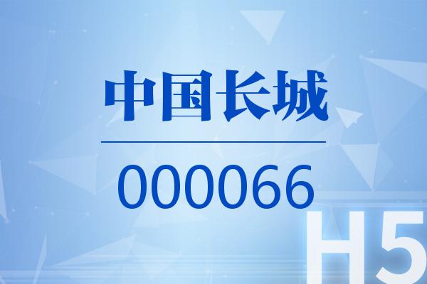 H5｜中国长城2024可视化半年报