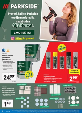 Lidl katalog neživila od 3.10.