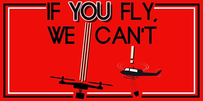 If You Fly We Can't - No Drones