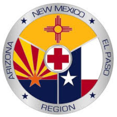 Red Cross - AZ, NM, El Paso Logo