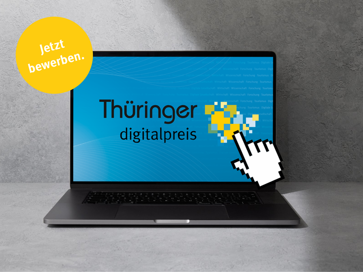 SharePic: Jetzt bewerben. Thüringer digitalpreis.