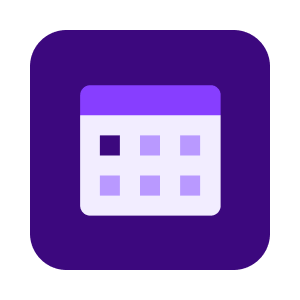 A calendar icon