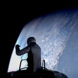 Article thumbnail: This still image taken from a SpaceX and Polaris broadcast on September 12, 2024, shows US fintech billionaire Jared Isaacman (EV1) peeking out to space from a hatch structure called "Skywalker", during the first private spacewalk performed by the crew of the SpaceX Polaris Dawn mission. After trekking deeper into space than any humans in the last half-century, a pioneering private crew is set to make history September 12, 2024, with the first-ever spacewalk by non-professional astronauts. The SpaceX Polaris Dawn mission, led by fintech billionaire Jared Isaacman, launched early Tuesday from the Kennedy Space Center in Florida, reaching a peak altitude of 870 miles (1,400 kilometers). (Photo by Polaris Program / AFP) / RESTRICTED TO EDITORIAL USE - MANDATORY CREDIT "AFP PHOTO / SpaceX / Polaris" - NO MARKETING NO ADVERTISING CAMPAIGNS - DISTRIBUTED AS A SERVICE TO CLIENTS (Photo by -/Polaris Program/AFP via Getty Images)