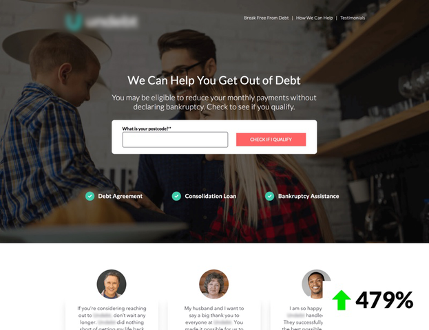 Place more prominent features above the fold for better results.