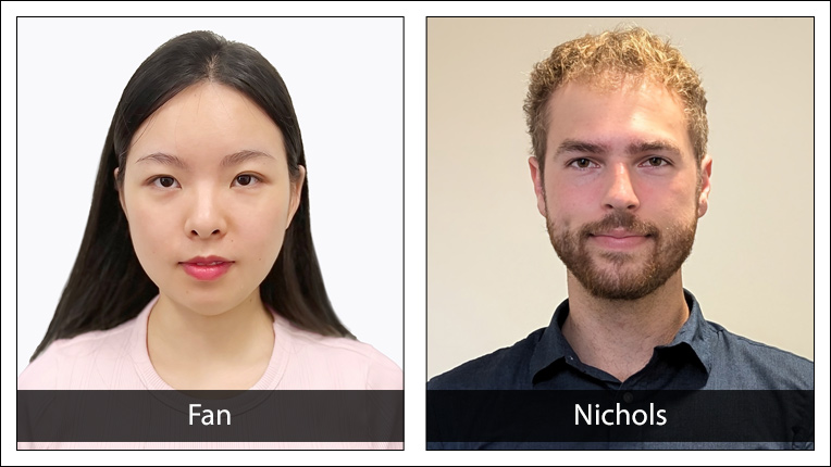 IEEE CS George Michael Memorial HPC Fellowships Recipients Ke Fan and Daniel Nichols