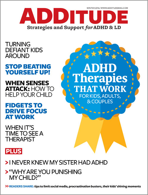 Winter 2016: ADHD Therapies That Work