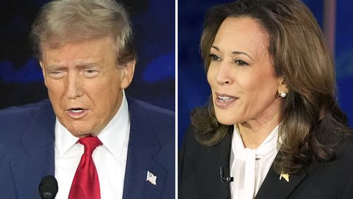 Former President Donald Trump, the Republican presidential nominee, debated Vice President Kamala Harris, the Democratic presidential nominee, in Philadelphia on Tuesday.