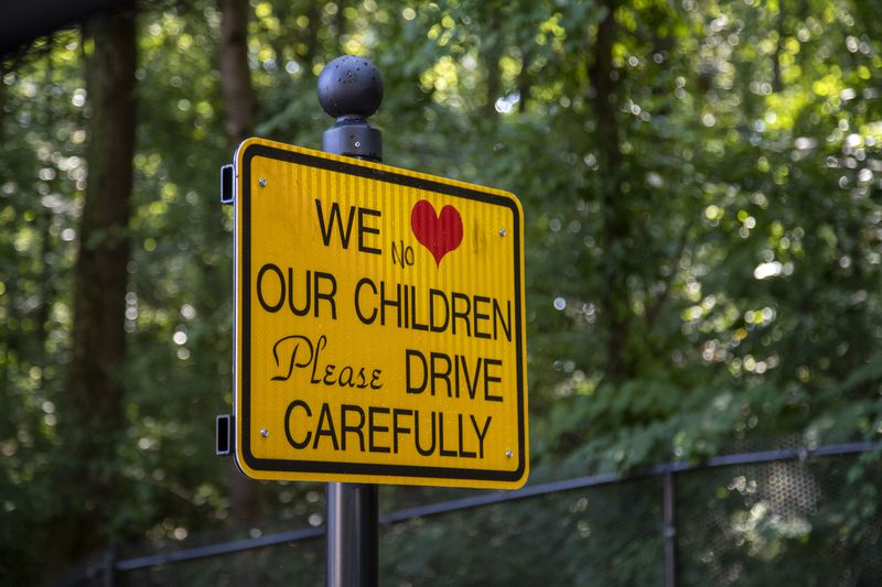 According to the Atlanta Public Schools, 148 children listed The Life at Greenbriar complex, now known as The Hills @ Greenbriar, as their home address at the beginning of the 2021-22 academic year. That number does not include children too young for school or those who are not enrolled. (Alyssa Pointer / AJC 2021)