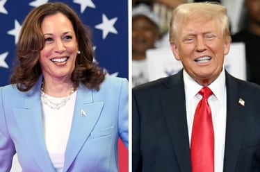 A poll of likely voters conducted for AARP shows support in Georgia for Vice President Kamala Harris at 44% and former President Donald Trump at 46%. The margin of error was 4 percentage points.