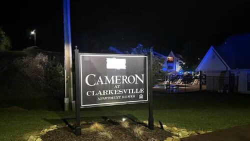 A man is in critical condition after being shot by officers, who responded to a wellness check at an apartment complex in Clarkesville on Saturday night, the GBI said.