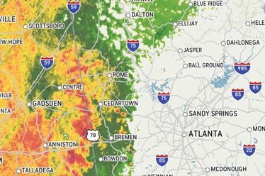 Check the live Atlanta weather radar