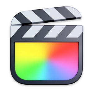 Final Cut Pro logo.