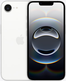 Fehér iPhone 16e