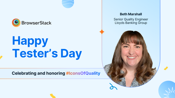 Honoring #IconsOfQuality: Beth Marshall, Senior Quality Engineer