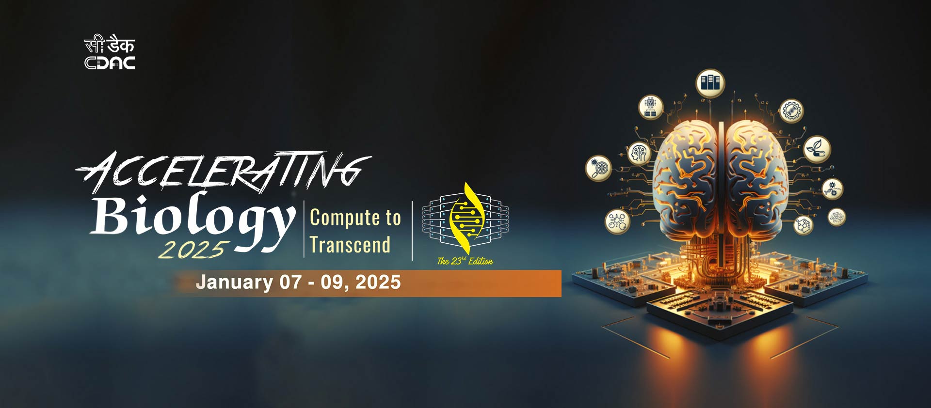 Accelerating Biology 2025: Compute to Transcend Banner