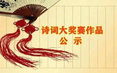 首届“东坡杯”中华诗词创作大会获奖作品公示缩略图题字网