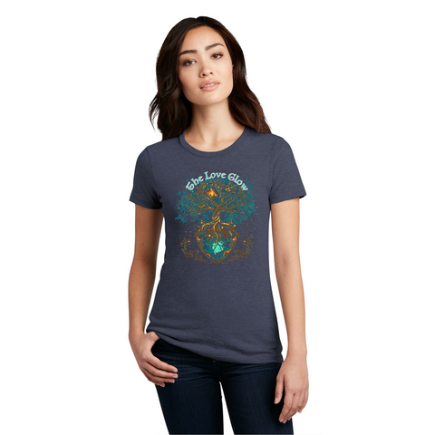 THE LOVE GLOW - Perfect Blend Tee LADIES - DESIGN #1