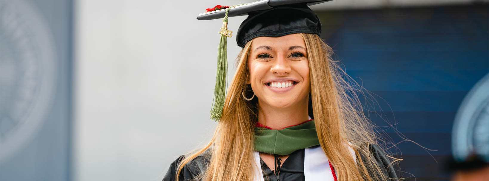 student smiling