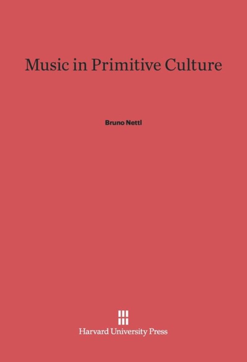 book: Music in Primitive Culture