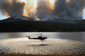 The Alexander Mountain fire was started by a Loveland man masquerading as a fire official, the Larimer County Sheriff's Office announced Wednesday.