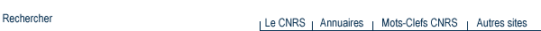 Liens utiles CNRS