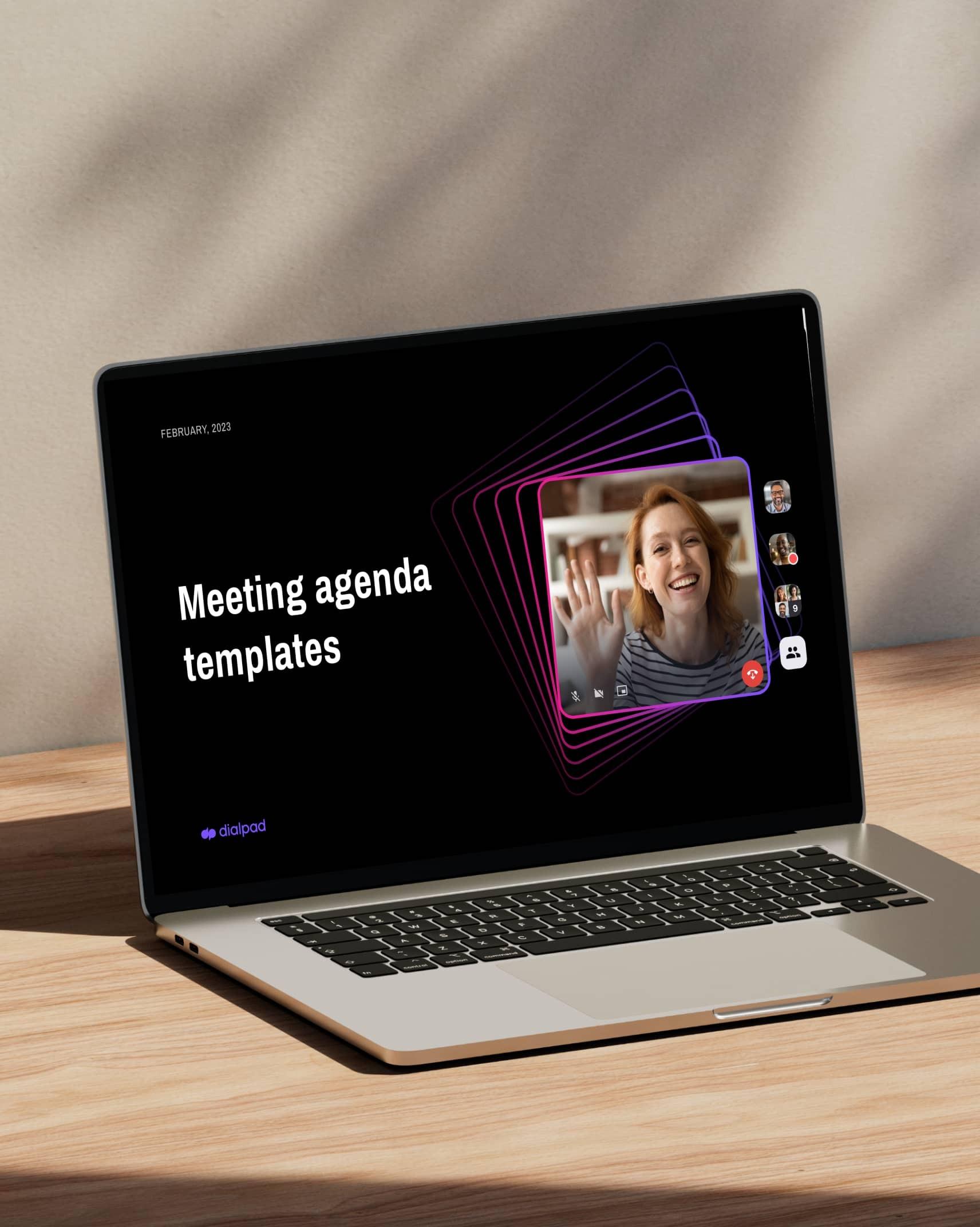 Free Meeting agenda templates