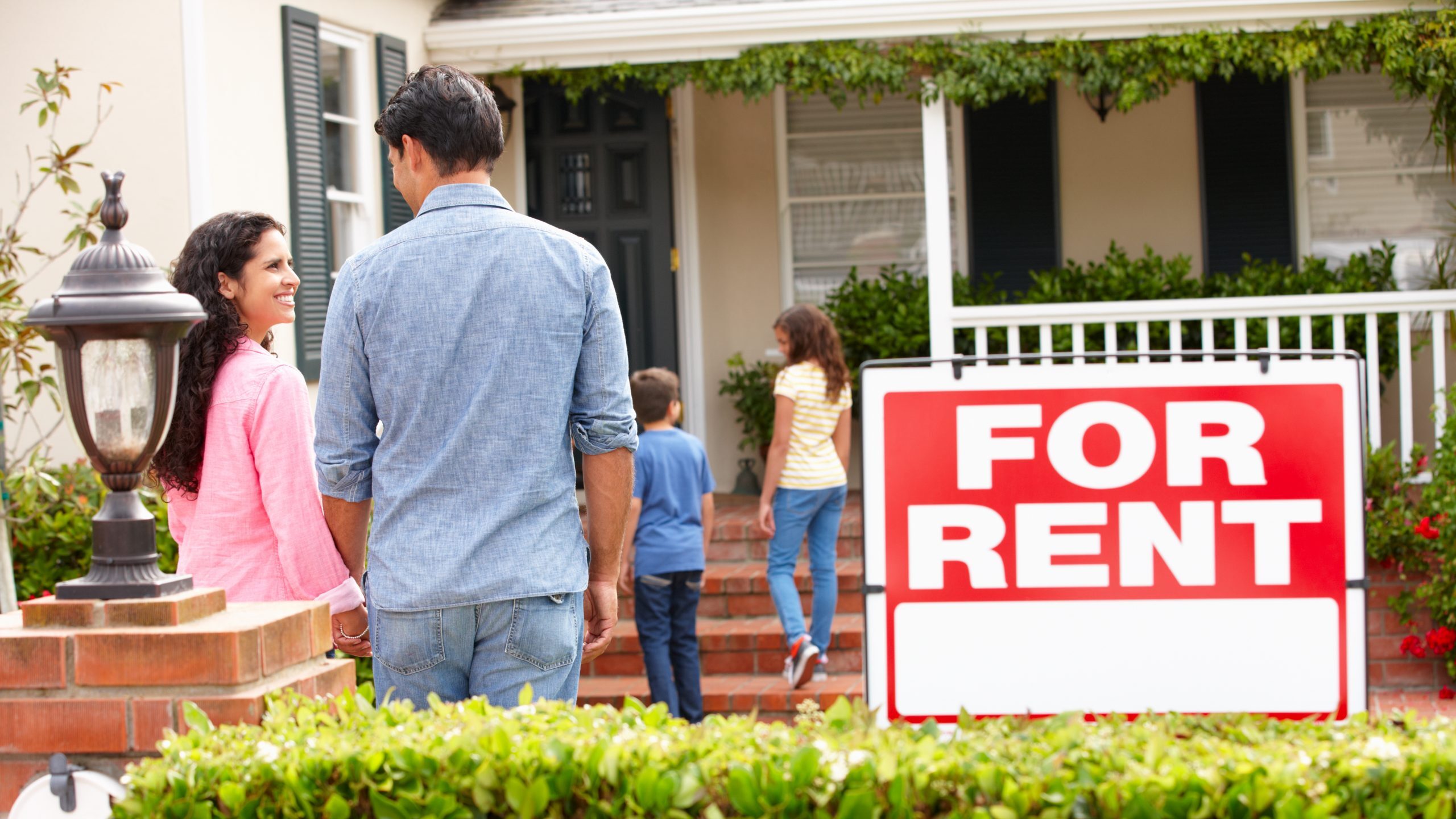 Family outside home for rent