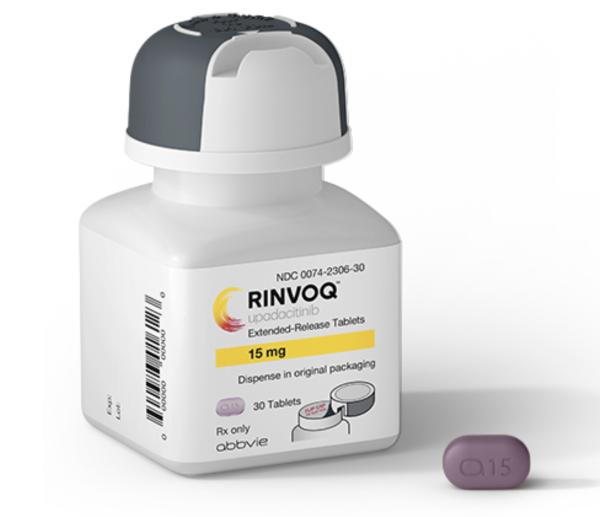 Pill a15 is Rinvoq 15 mg