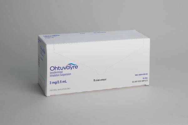 Pill medicine is Ohtuvayre 3 mg / 2.5 mL inhalation suspension