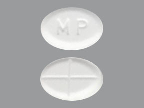 Pill MP is Methylprednisolone 4 mg