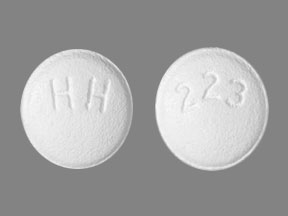 Pill HH 223 is Risperidone 1 mg