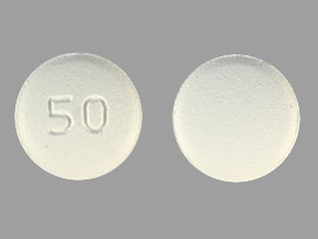 Pill 50 is Quetiapine Fumarate 50 mg