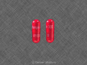 Rifampin 300 mg (Rifampin 300 VP/018)