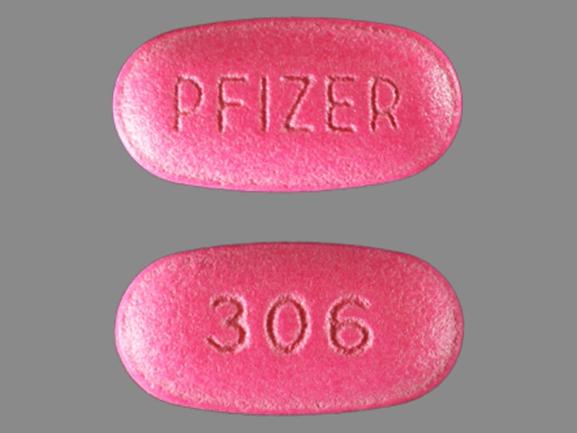 Pill PFIZER 306 is Zithromax 250 mg