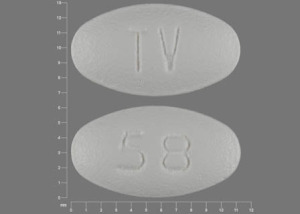 Tramadol hydrochloride 50 mg TV 58