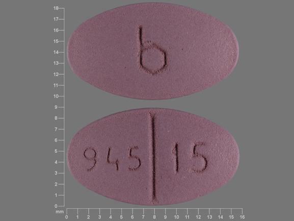 Trexall 15 mg (b 945 15)